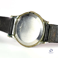 Jaeger LeCoultre with Tropical Dial - Case Back Ref: 556275 B - c.1940s - Vintage Watch Specialist
