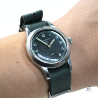 Jaeger LeCoultre - WWW Dirty Dozen - MOD Dial - Military Issued c.1945 - Vintage Watch Specialist