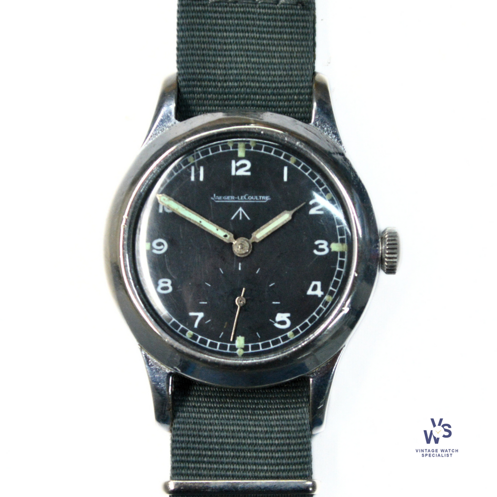 Jaeger LeCoultre - WWW Dirty Dozen - MOD Dial - Military Issued c.1945 - Vintage Watch Specialist