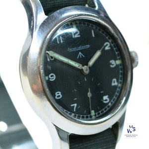 Jaeger LeCoultre - WWW Dirty Dozen - MOD Dial - Military Issued c.1945 - Vintage Watch Specialist