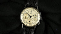 Jaeger Telemetre Dial Three Register Chronograph Original Condition c.1940s Vintage Watch Specialist