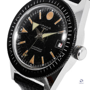 Kienzle Dive Watch - Original Pumpkin Lume - c.1960s - Vintage Watch Specialist