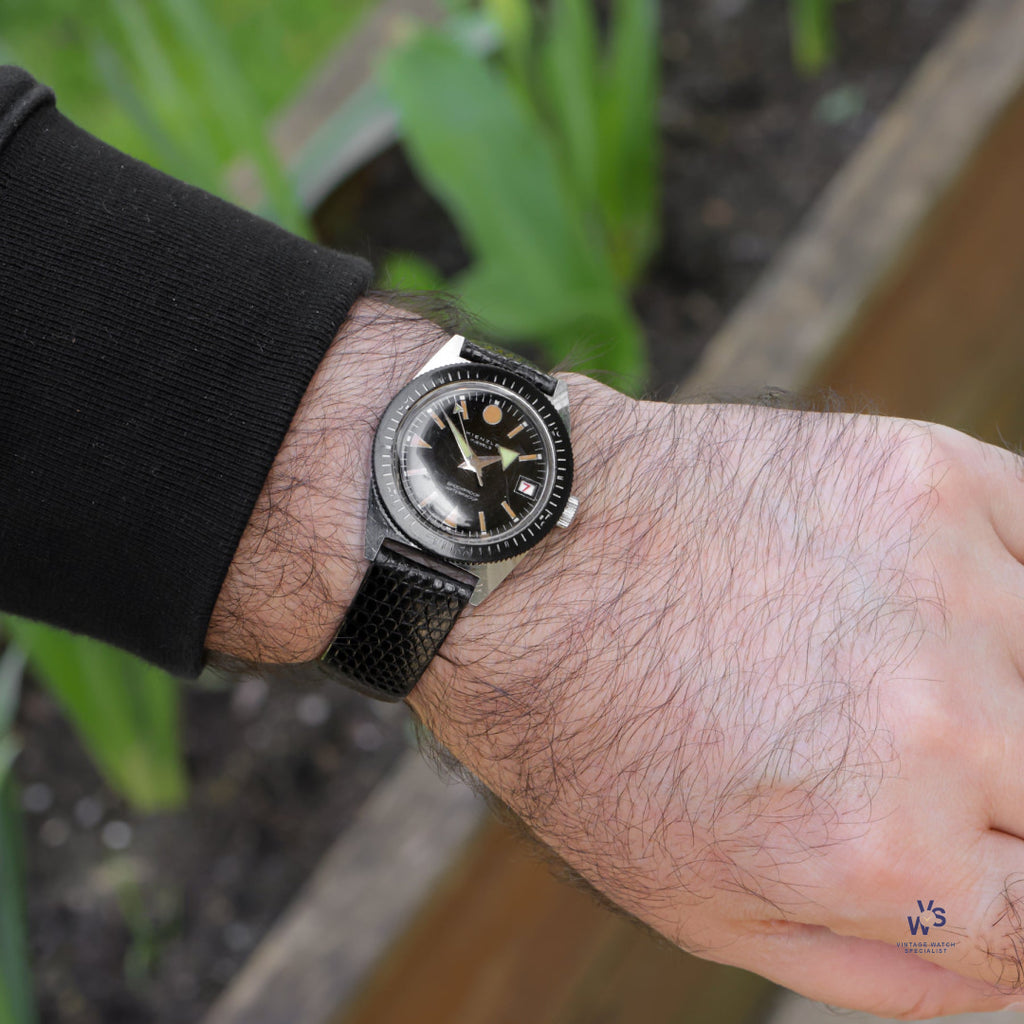 Kienzle Dive Watch - Original Pumpkin Lume - c.1960s - Vintage Watch Specialist