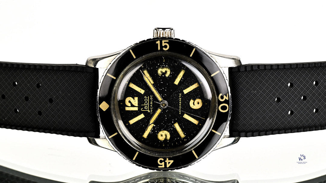 Labor Incabloc Antimagnetic Divers Watch Calibre AS1187 - 1950s ...