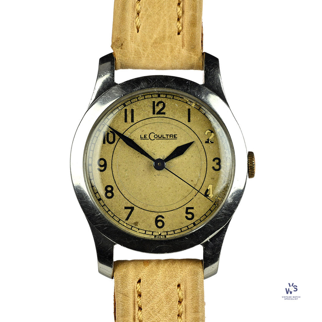 LeCoultre 6B/159 AM Air MInistry Royal Air Force Watch Military Issued c.1943 Vintage Watch Specialist