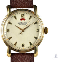 LeCoultre Powermatic Automatic Bumper 10k Gold Filled Case c.1950s Vintage Watch Specialist