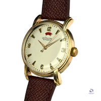 LeCoultre Powermatic Automatic Bumper 10k Gold Filled Case c.1950s Vintage Watch Specialist