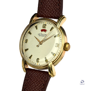 LeCoultre Powermatic Automatic Bumper 10k Gold Filled Case c.1950s Vintage Watch Specialist