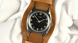 Lemania - Czech Airforce - Majetek vojenské Spravy 4723 - Time Only - Military Wristwatch - Vintage Watch Specialist