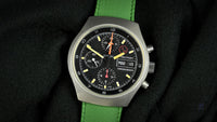 Lemania Italian Military Issued Chronograph c.1980s Vintage Watch Specialist