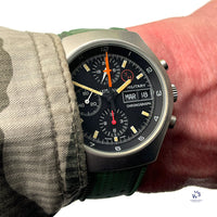 Lemania Italian Military Issued Chronograph c.1980s Vintage Watch Specialist