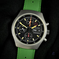 Lemania Italian Military Issued Chronograph c.1980s Vintage Watch Specialist