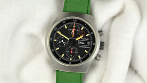 Lemania Italian Military Issued Chronograph c.1980s Vintage Watch Specialist