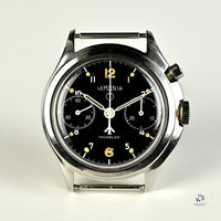Lemania Series III RAF Military Issued Single Pusher Chronograph 1965 Vintage Watch Specialist