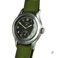 Lemania WWW Dirty Dozen Military Issued Soldiers Watch Original Condition c.1944 Vintage Watch Specialist