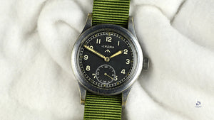 Lemania WWW Dirty Dozen Military Issued Soldiers Watch Original Condition c.1944 Vintage Watch Specialist