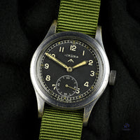 Lemania WWW Dirty Dozen Military Issued Soldiers Watch Original Condition c.1944 Vintage Watch Specialist