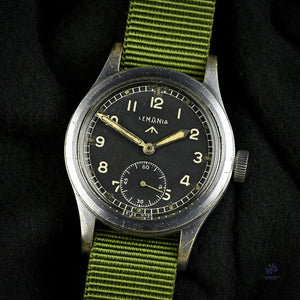 Lemania WWW Dirty Dozen Military Issued Soldiers Watch Original Condition c.1944 Vintage Watch Specialist