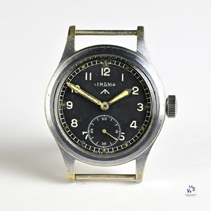 Lemania WWW Dirty Dozen Military Issued Soldiers Watch Original Condition c.1944 Vintage Watch Specialist