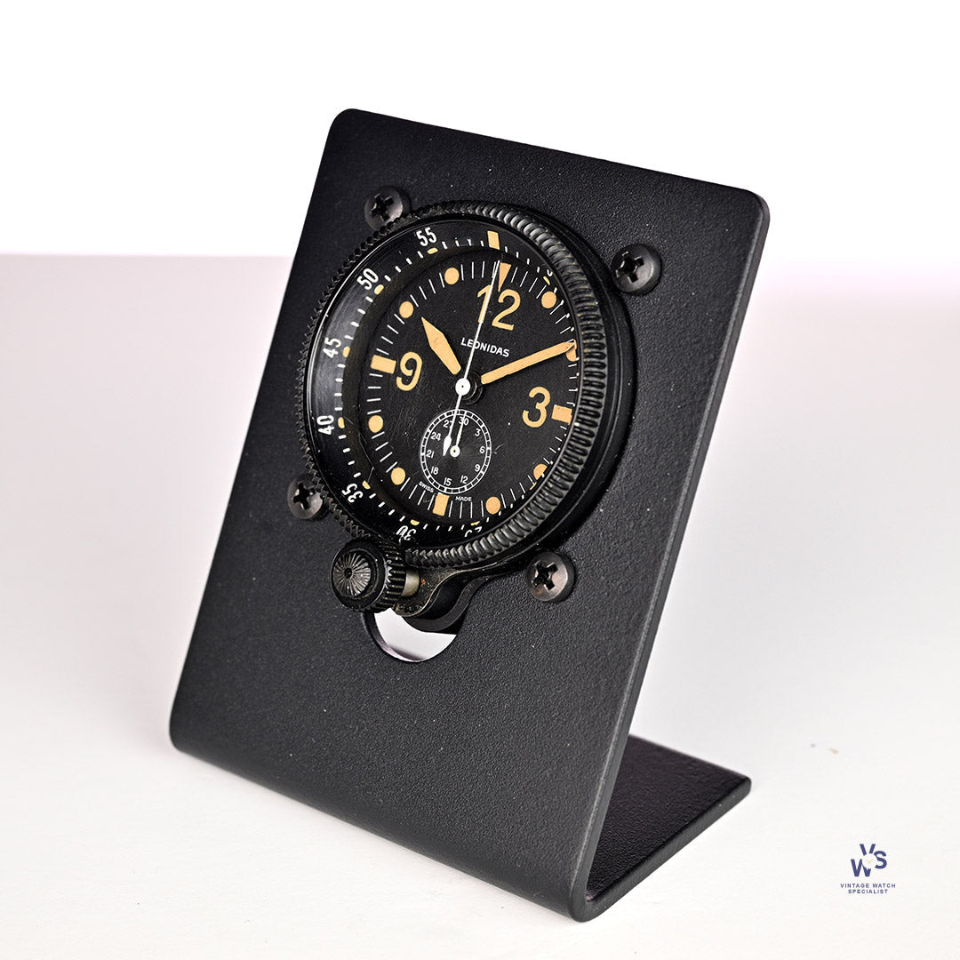 Hughes Aircraft Watch Module Leonidas MIlitary Aircraft Clock With Chronograph Function - c.1950s ...