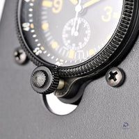 Leonidas MIlitary Aircraft Clock With Chronograph Function - c.1950s - Vintage Watch Specialist