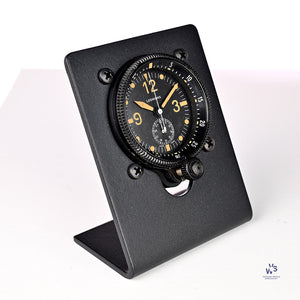 Leonidas MIlitary Aircraft Clock With Chronograph Function - c.1950s - Vintage Watch Specialist