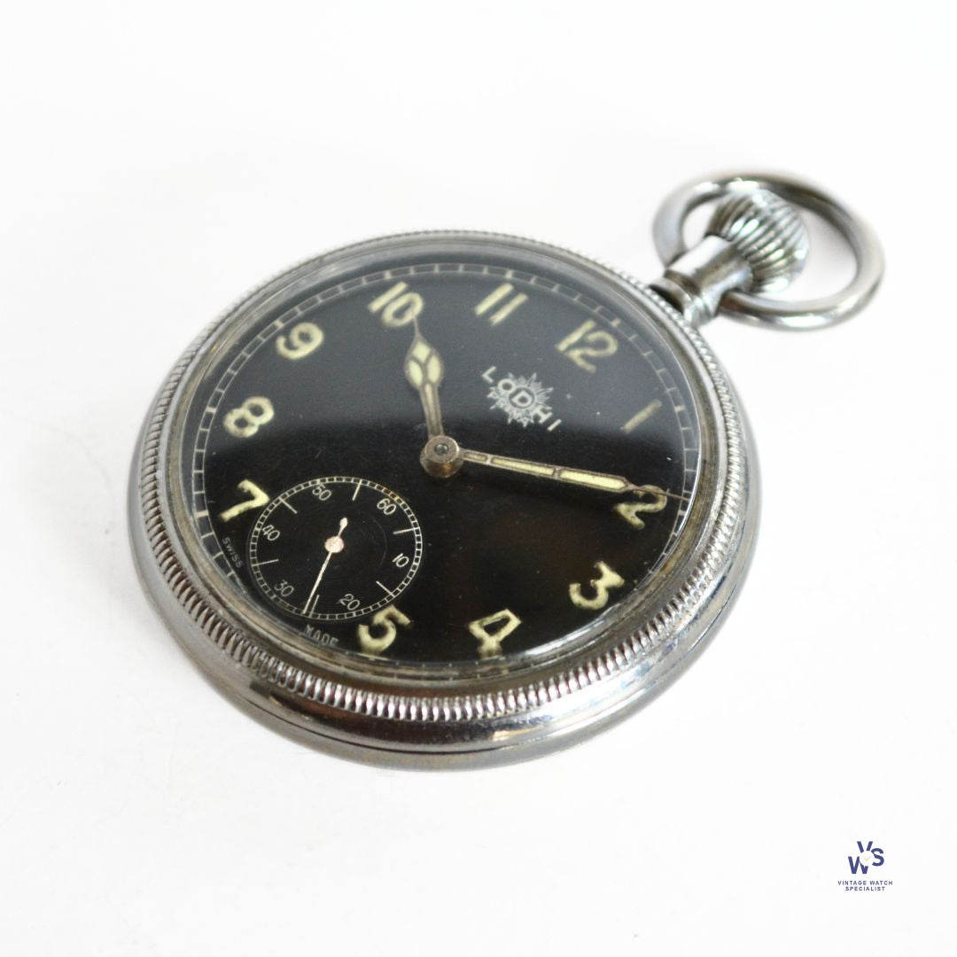 Lodhi Leonidas GS MK 2 WWII British Military Reissued to Pakista Vintage Watch Specialist