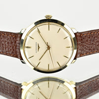 Longines 9k ’Jumbo’ Calatrava Style Gold Vintage Dress Watch - C.1959 - Vintage Watch Specialist