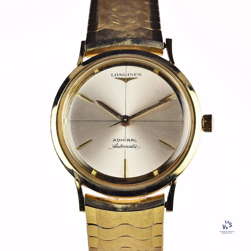 Longines admiral automatic gold on sale