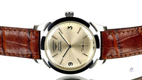 Longines Admiral Automatic - Silver Sunburst Dial - c.1961 - Vintage Watch Specialist