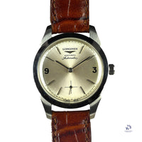 Longines Admiral Automatic - Silver Sunburst Dial - c.1961 - Vintage Watch Specialist