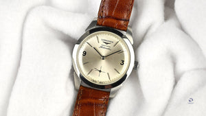 Longines Admiral Automatic - Silver Sunburst Dial - c.1961 - Vintage Watch Specialist