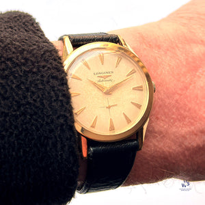 Longines Automatic - 10k Gold Filled - c.1956 - Vintage Watch Specialist