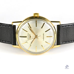 Longines Automatic 9K Gold Dress Watch - c.1960 - Vintage Watch Specialist
