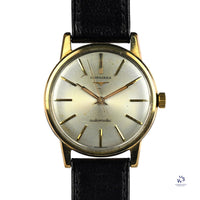 Longines Automatic 9K Gold Dress Watch - c.1960 - Vintage Watch Specialist