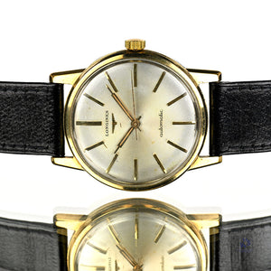 Longines Automatic 9K Gold Dress Watch - c.1960 - Vintage Watch Specialist