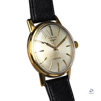 Longines Automatic 9K Gold Dress Watch - c.1960 - Vintage Watch Specialist
