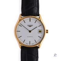 Longines - Automatic - Calendar - Reference 7043-1 - Gold Plated - c.1980 - Vintage Watch Specialist