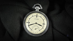 Longines Calderoni Sector Dial Pocket Watch - c.1934 - Vintage Watch Specialist