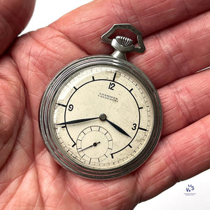 Longines Calderoni Sector Dial Pocket Watch - c.1934 - Vintage Watch Specialist