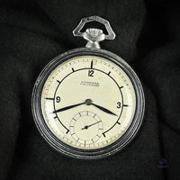 Longines Calderoni Sector Dial Pocket Watch - c.1934 - Vintage Watch Specialist