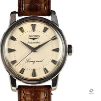 Longines Conquest Stainless Steel Automatic c.1950s Vintage Watch Specialist