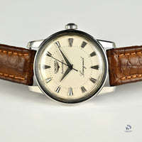 Longines Conquest Stainless Steel Automatic c.1950s Vintage Watch Specialist