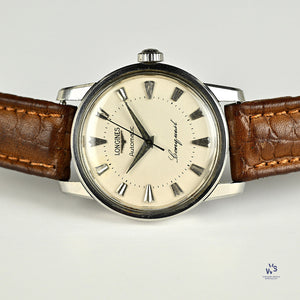 Longines Conquest Stainless Steel Automatic c.1950s Vintage Watch Specialist