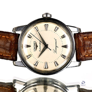 Longines Conquest Stainless Steel Automatic c.1950s Vintage Watch Specialist