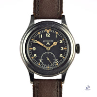 Longines Dirty Dozen WW2 Soldiers Watch - Matching Lug Numbers - c.1944 - Vintage Watch Specialist