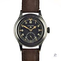 Longines Dirty Dozen WW2 Soldiers Watch - Matching Lug Numbers - c.1944 - Vintage Watch Specialist