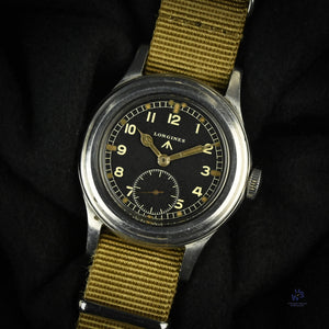 Longines Dirty Dozen WWW Dirty Dozen Soldiers Watch - c.1944 - Vintage Watch Specialist