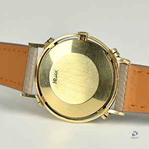 Longines ’President Washington’ 14k Gold Beautiful Knotted Lugs c.1952 Vintage Watch Specialist