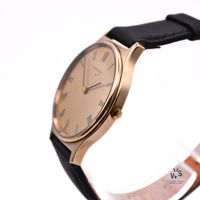 Longines - Reference 3900-847 - Time Only - Roman Numeral - 9ct Gold - Dress Watch - c.1969 - Vintage Watch Specialist